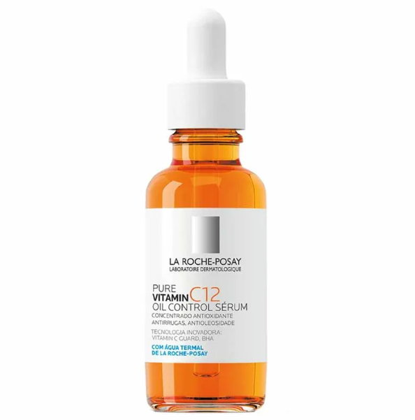 Sérum Facial Anti-Rugas La Roche Posay Pure Vitamin C12 Oil Control 30ml