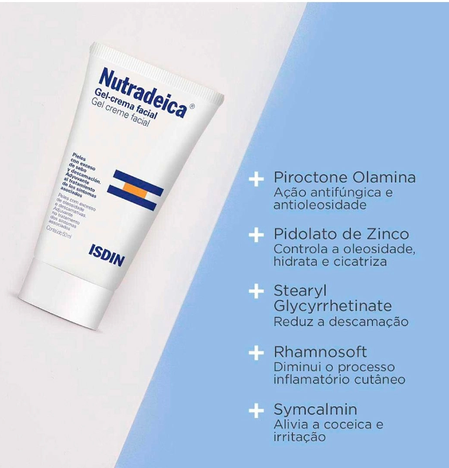Nutradeica Hidratante Facial Isdin 50ml - Imagem 4